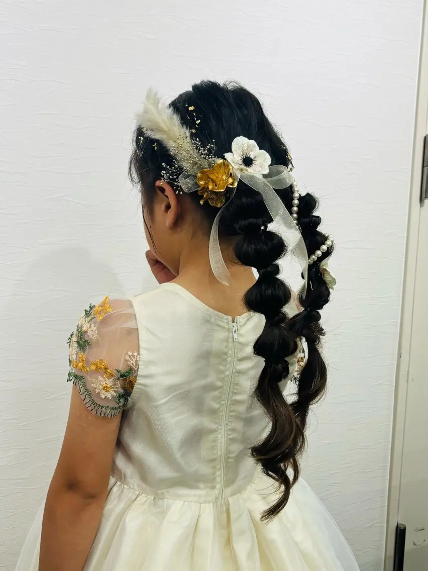 ヘアアレンジ YUMEYAKATA 五条店のヘアスタイル