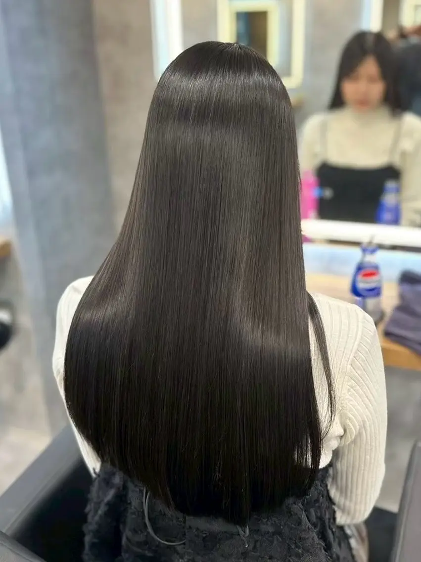 👑圧倒的な質感へ👑❤️カラー＋髪質改善トリートメント❤️の写真
