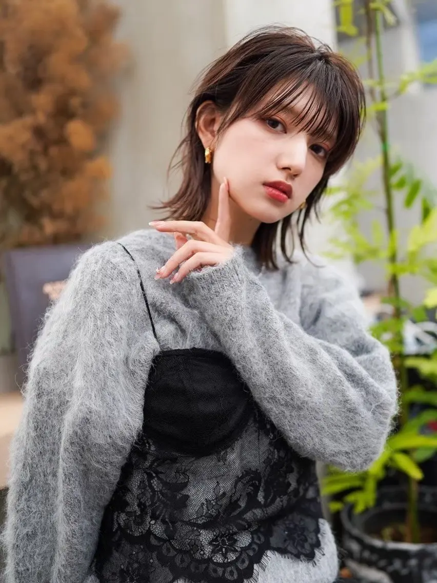 ミディアム YUTSUKI 🫧のヘアスタイル
