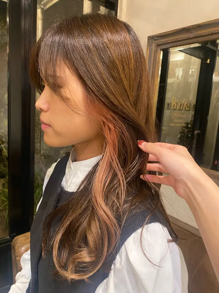 カラー インナーカラー suzu🌼 /銀座のヘアスタイル
