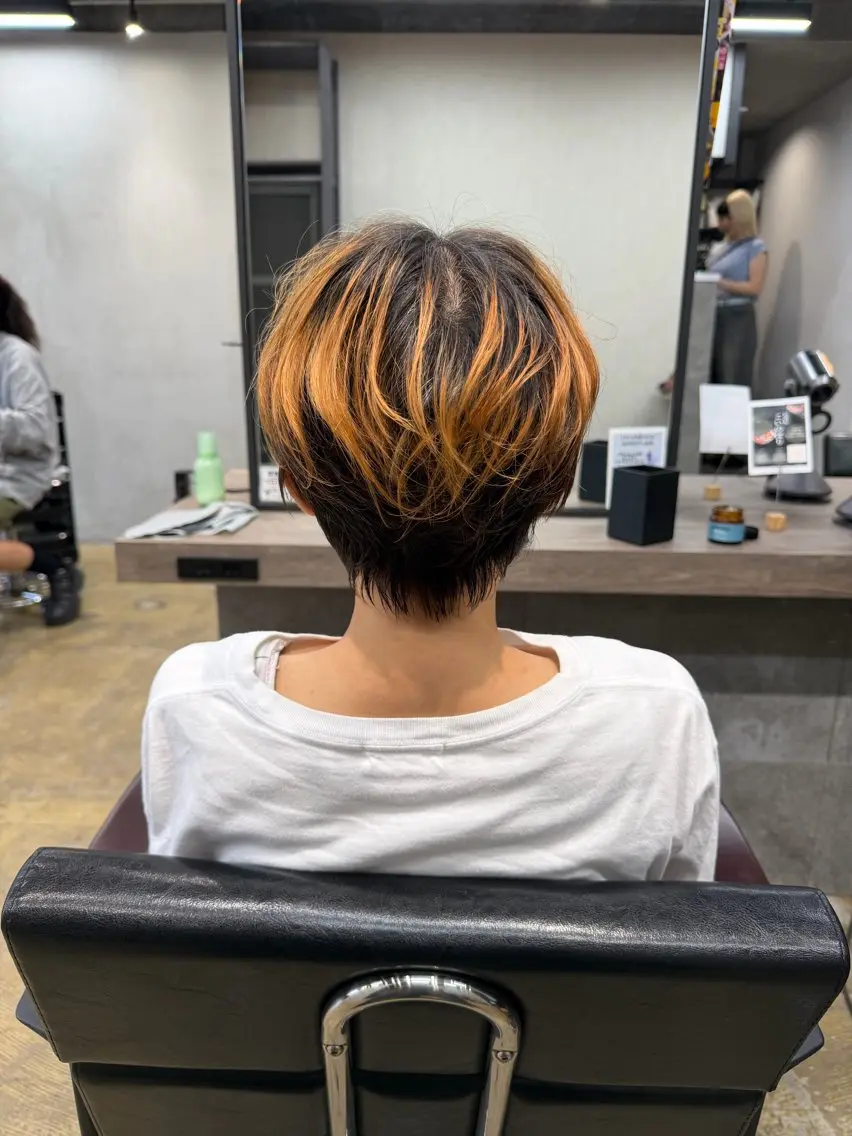 ショート くせ毛 ショートヘア カット 【‪カット550円】 🌟ユズハのヘアスタイル