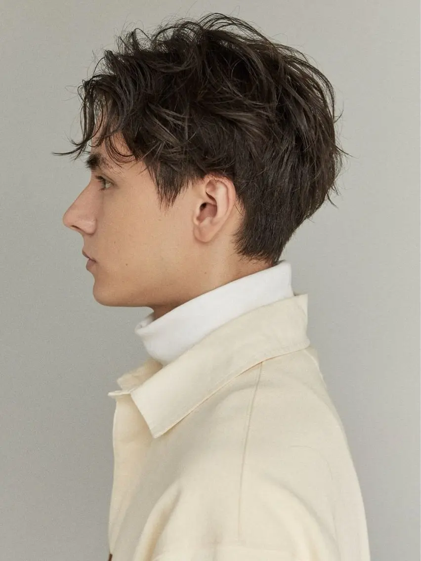メンズ ヘアカラー 韓国ヘア/ダブ ルカラー🍀そら🪽のヘアスタイル