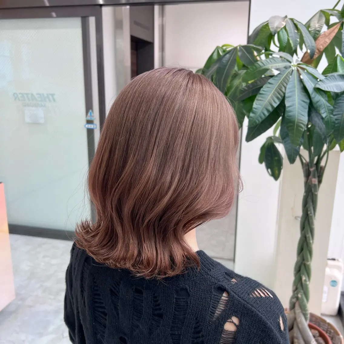 ミディアム カット ヘアカラー 🫧レイヤーカット ・ハッシュ🫧龍星のヘアスタイル