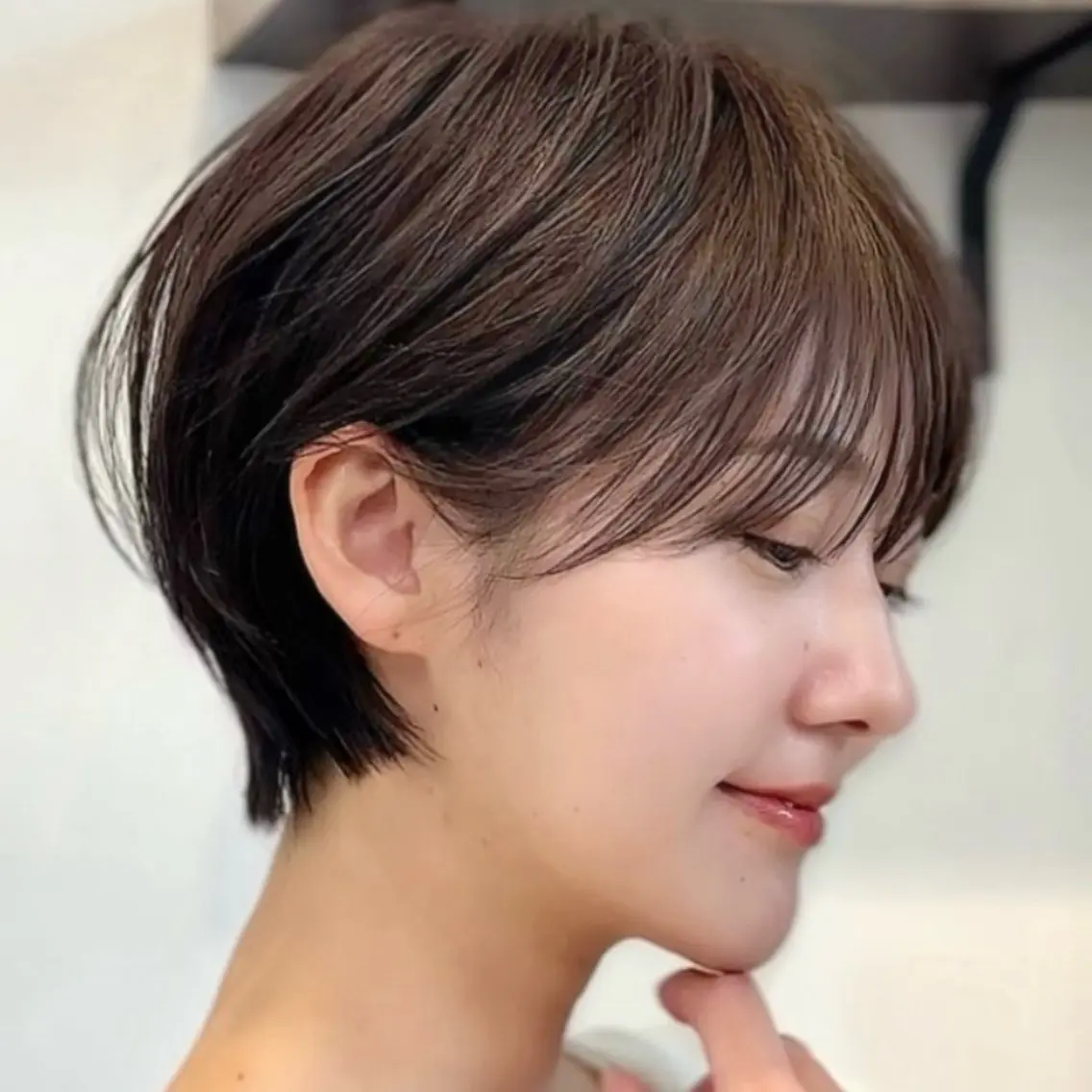 ショート まとまるボブ/縮毛矯 生🌿あおい✨のヘアスタイル