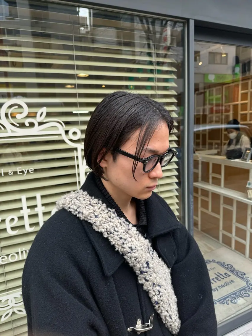 パーマ メンズ フェードカット マッシュ メンズパーマ メンズショート スペインカール 大宮/メンズパーマ 関勇也のヘアスタイル