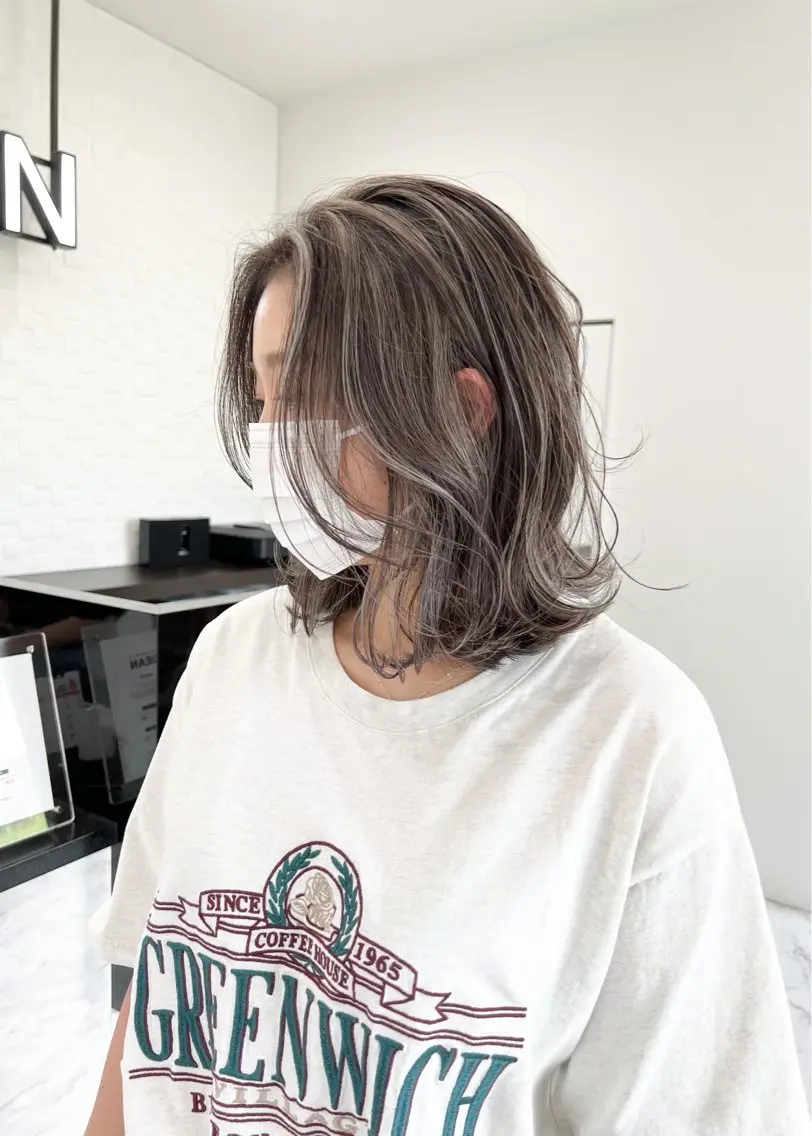 ハイライトカラー＋トリートメントの写真