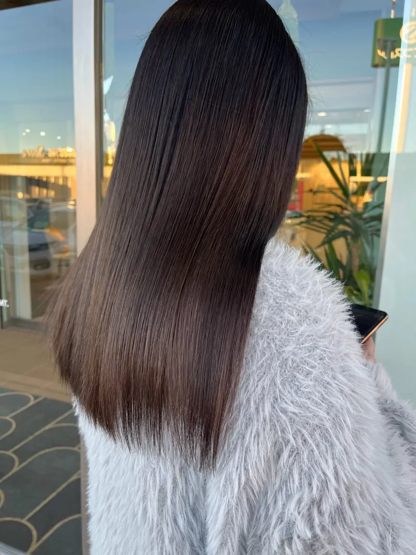ロング ヘアカラー 久光 真実のヘアスタイル