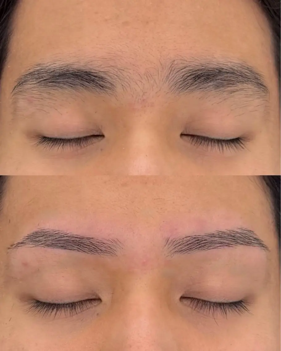 眉毛ワックス、毛抜き、眉カットの写真