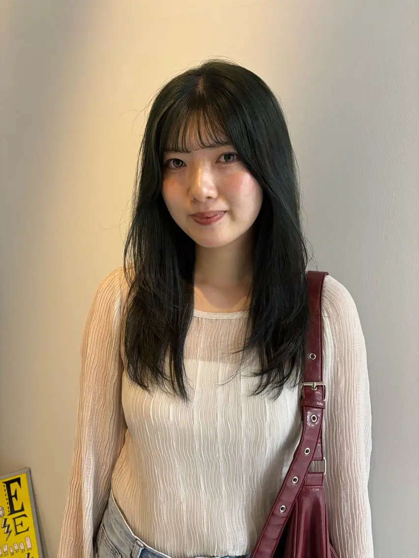 カラー ヘアカラー 御器所/透明感カラー seikaのヘアスタイル