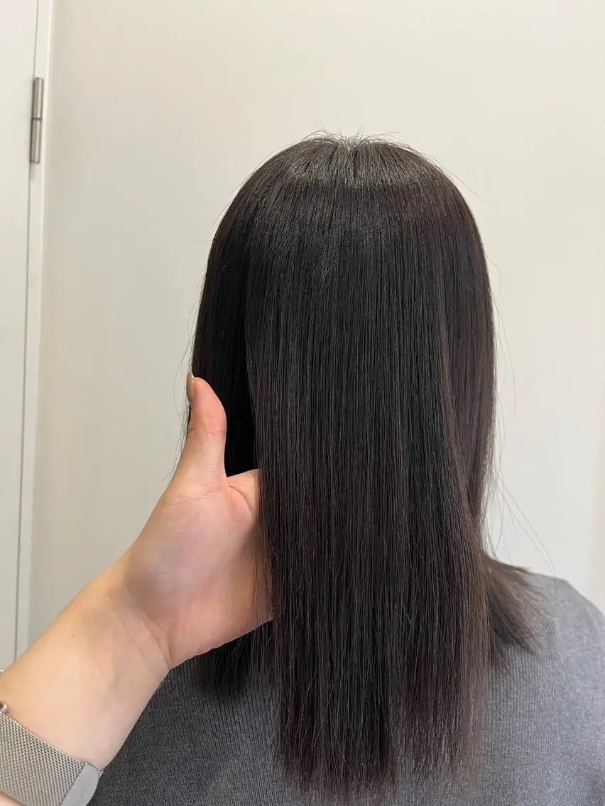 ミディアム カラー アッシュ ブルーカラー ブルーアッシュ 🐝 chiba 🐻のヘアスタイル