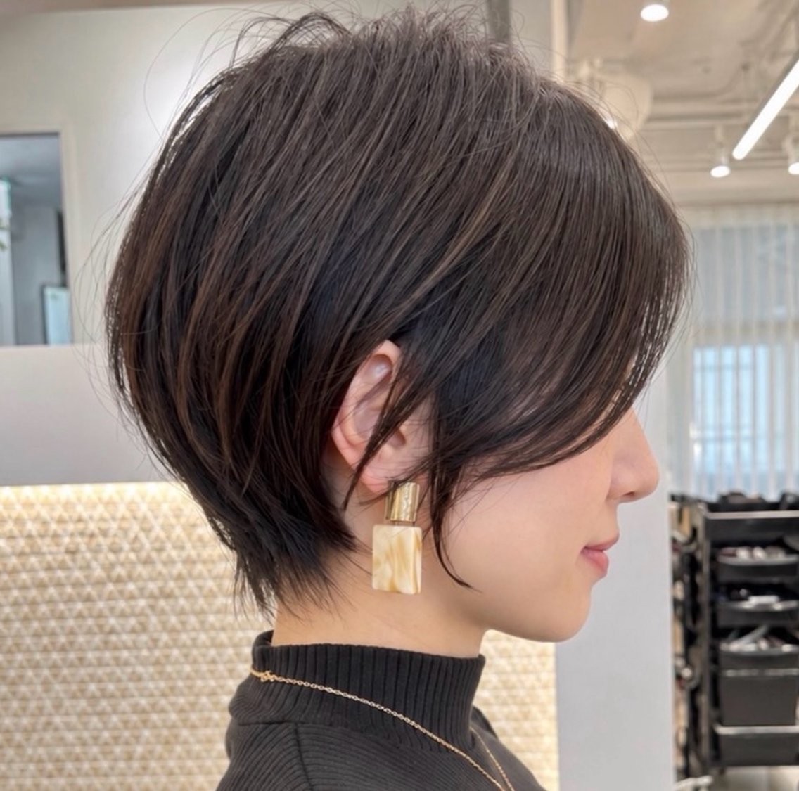 ショート 小顔ショート 原宿/みゆのヘアスタイル
