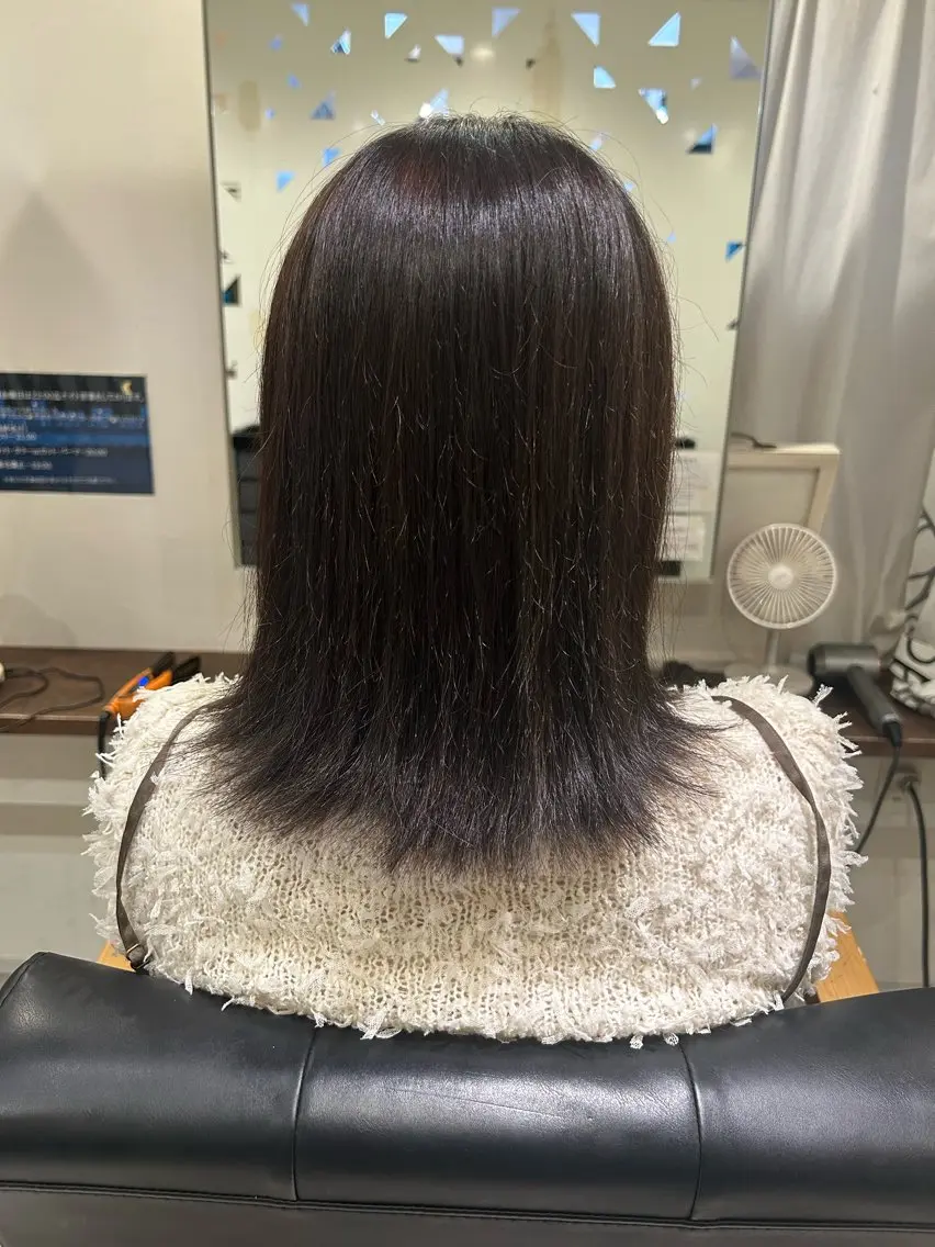 ミディアム 江川 輝星のヘアスタイル