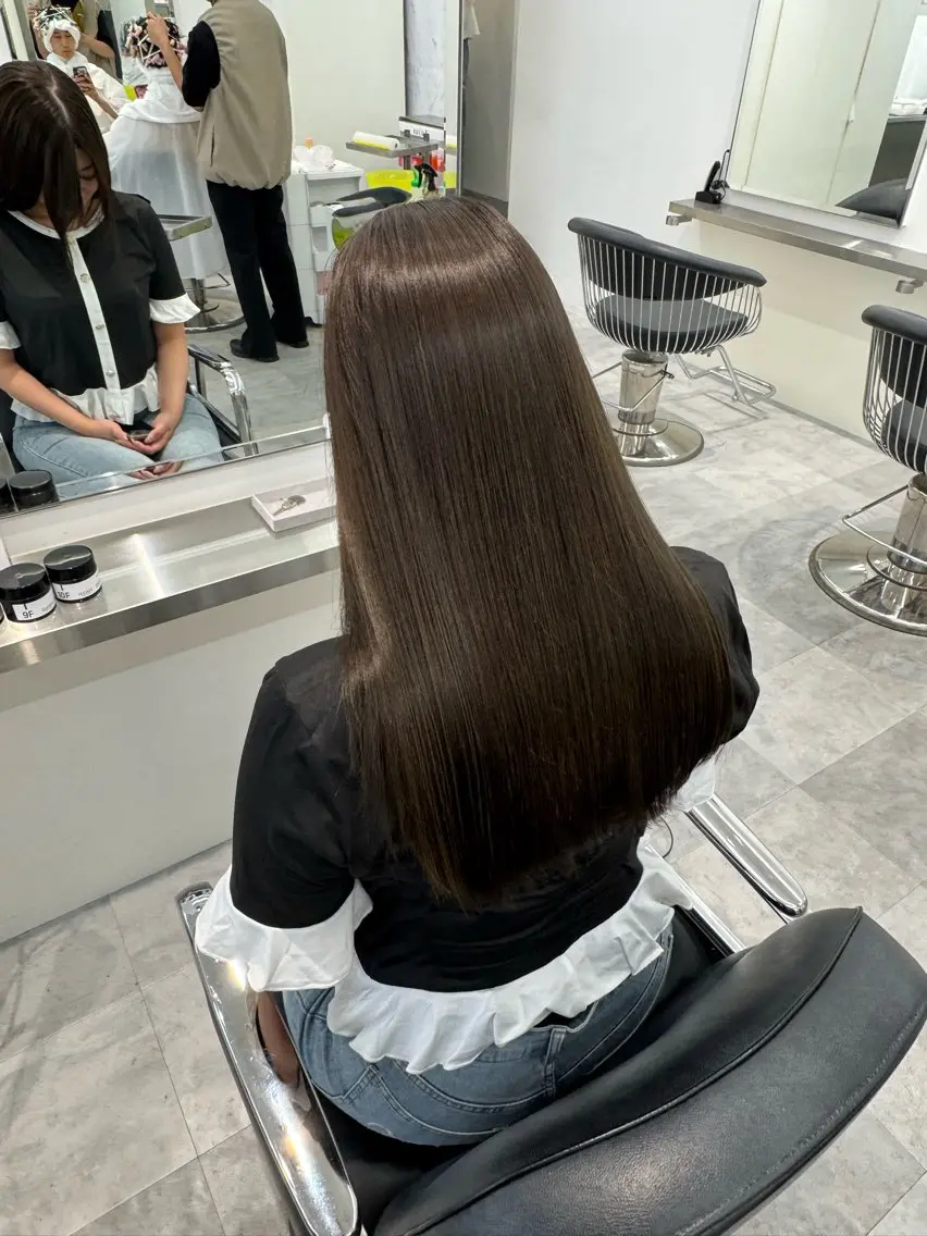 ロング カラー ヘアカラー Parve  Mix 🫧梶川虹のヘアスタイル