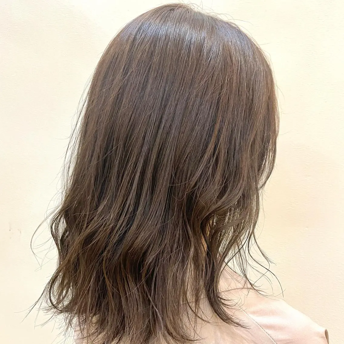 ミディアム カラー ヘアアレンジ 🎀レイヤー 透明感 カラーyuuri🎀のヘアスタイル