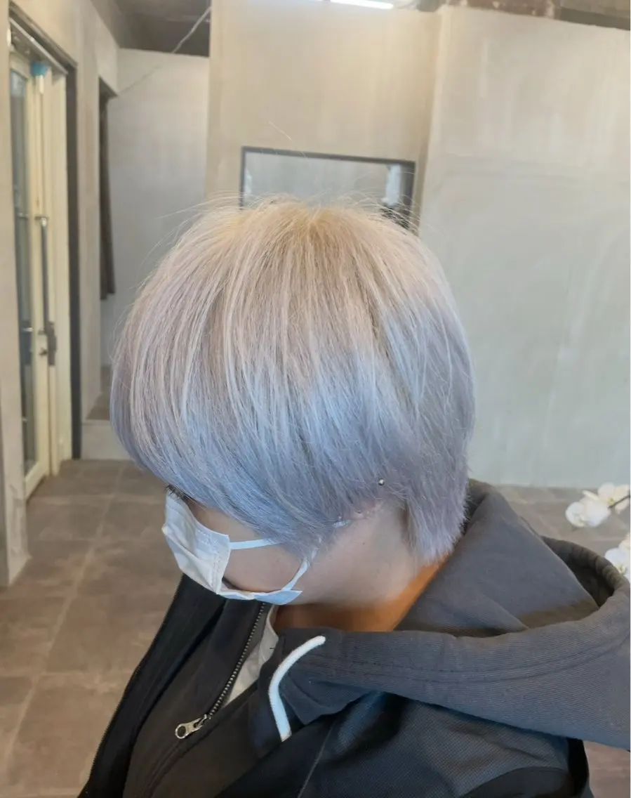 ショート カラー カット ヘアカラー トリートメント ALLENhair 八尾店のヘアスタイル