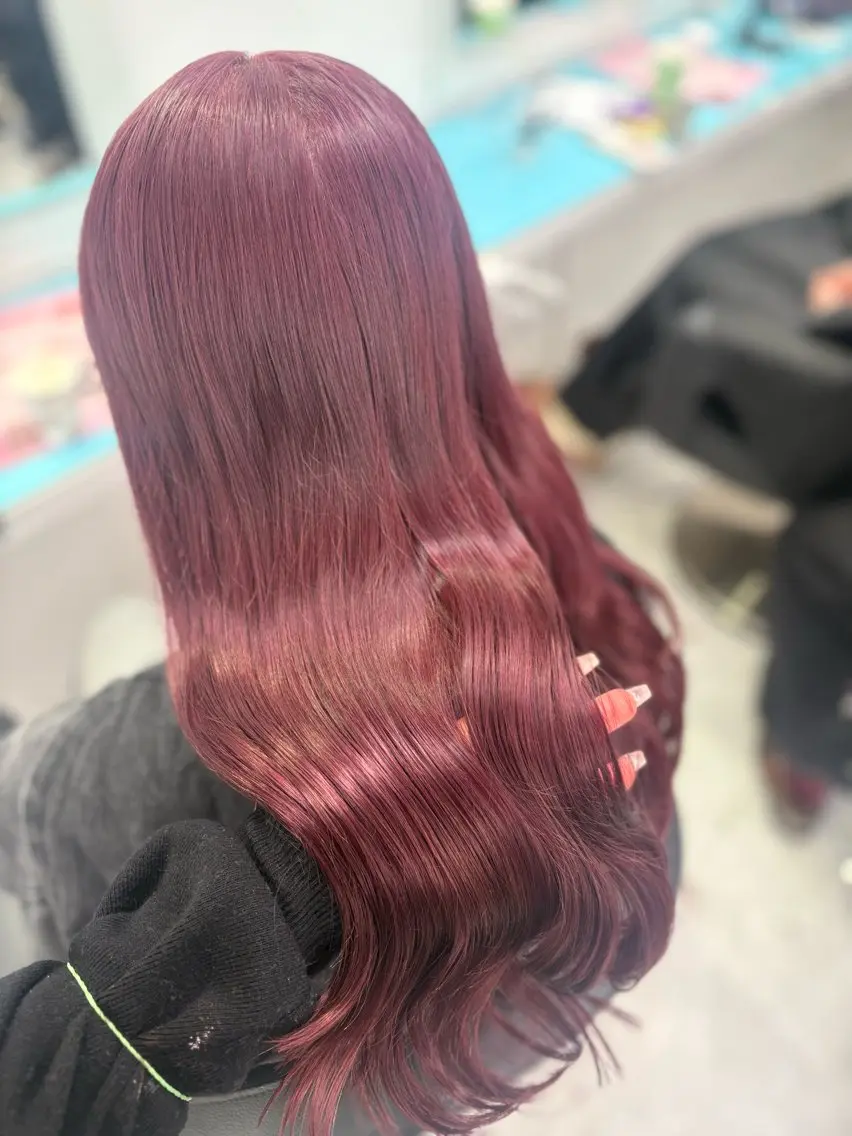 カラー ヘアカラー トリートメント akari🎀🤍 ガーリーstyleのヘアスタイル