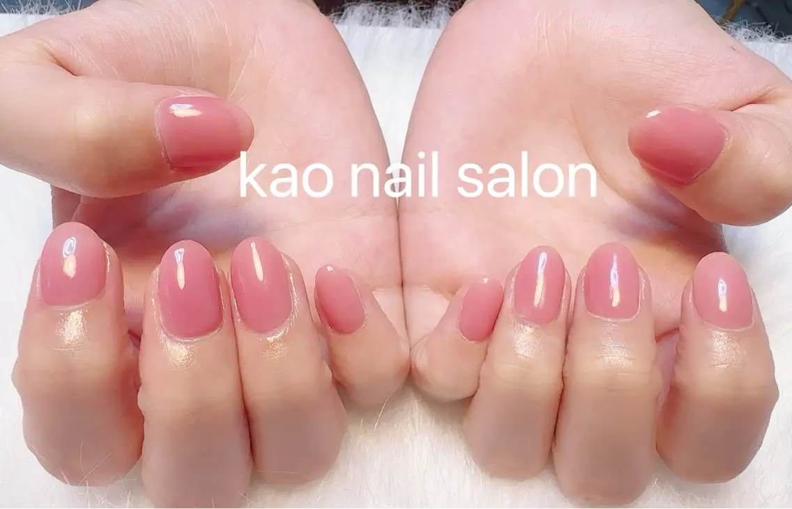 ネイル ハンドネイル kao nail マグネット/長さだしのネイルデザイン