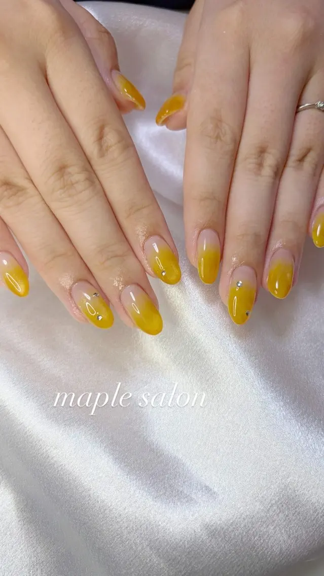 ネイル ハンドネイル Maple saronのネイルデザイン