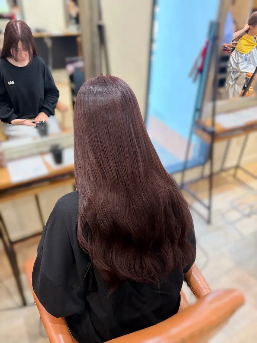ロング ヘアカラー トリートメント みゆ/ スタイリスト🎀のヘアスタイル