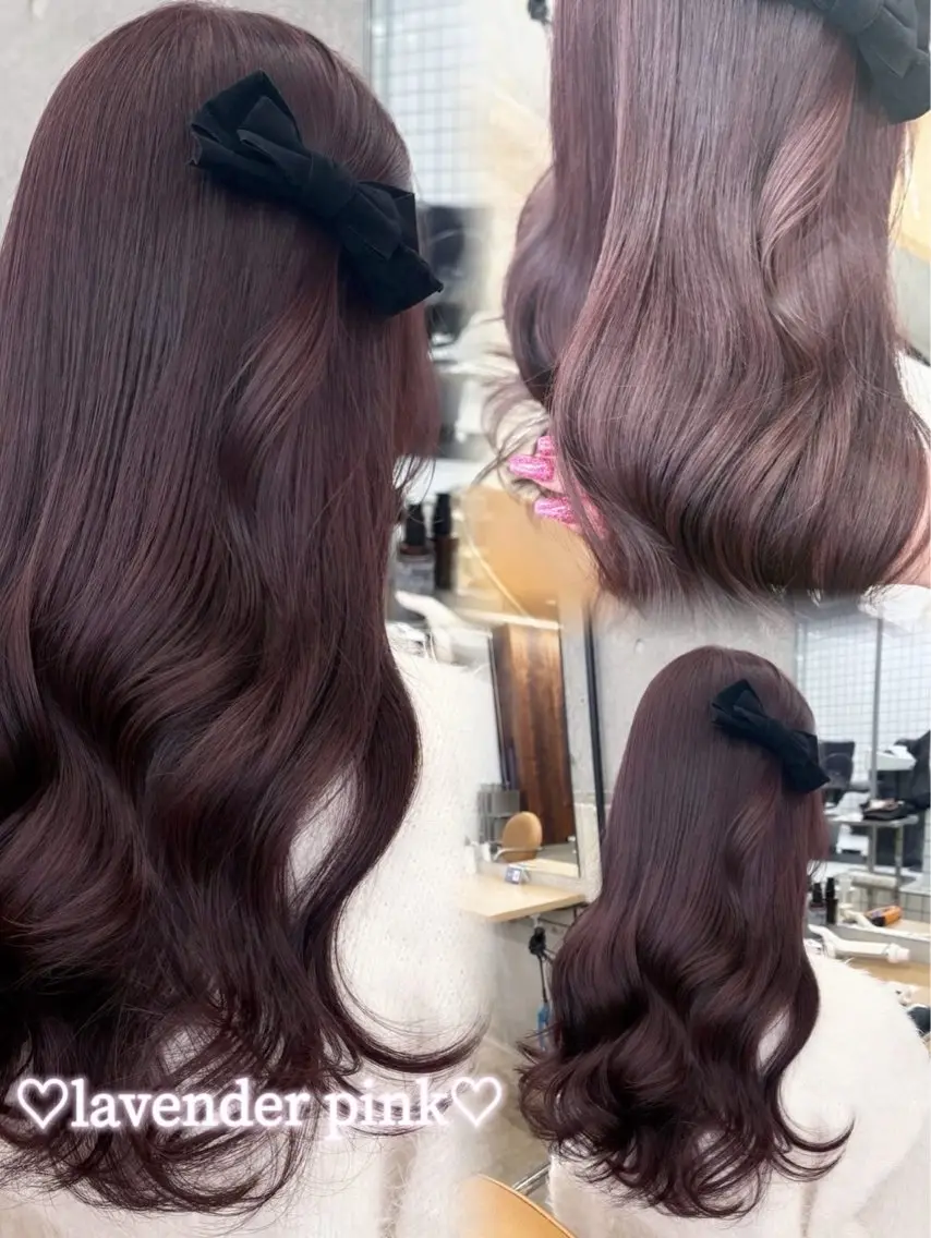 ロング ヘアアレンジ カット ヘアカラー 🎀暖色カラー🎀 ♡yurika♡のヘアスタイル