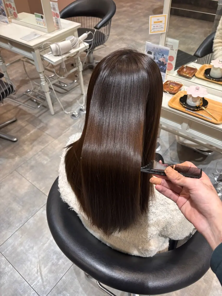 ロング 伸ばしかけ 髪質改善 髪質改善 田中大貴のヘアスタイル