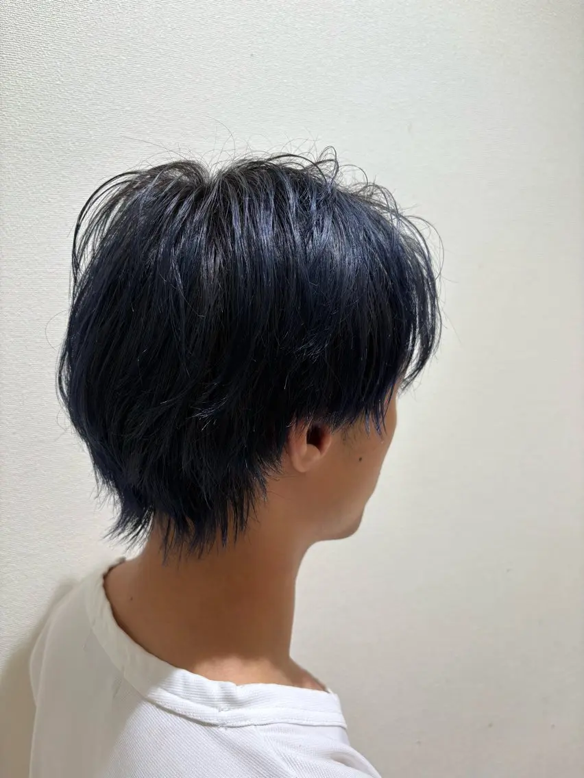 カラー メンズ ヘアカラー 阪本 紀乃のヘアスタイル