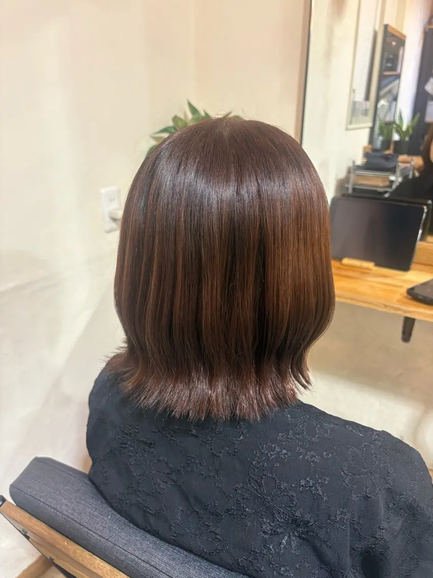 カラー 木崎 優来のヘアスタイル