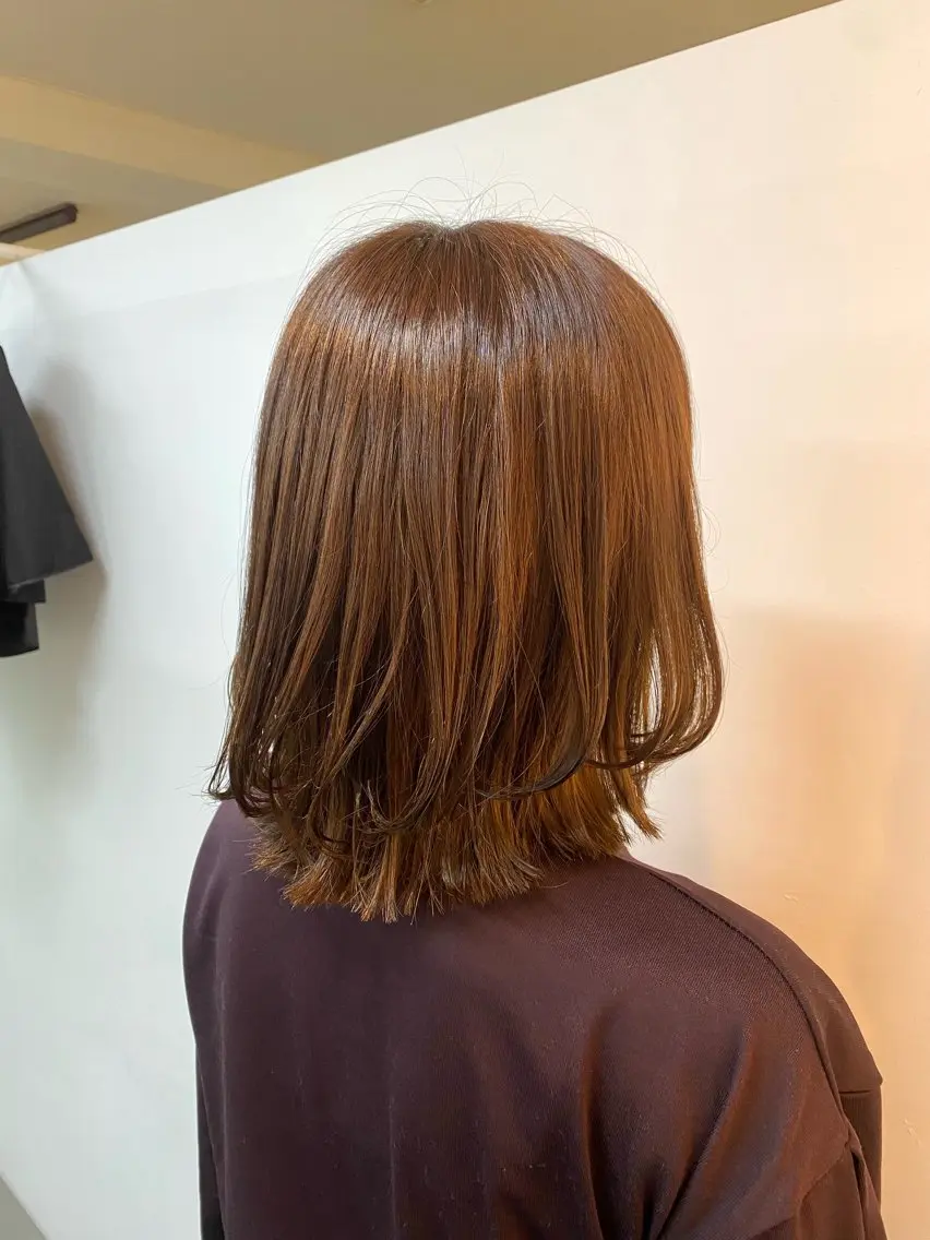 ミディアム Aujuaソムリエ 🎨‎♡HARUのヘアスタイル