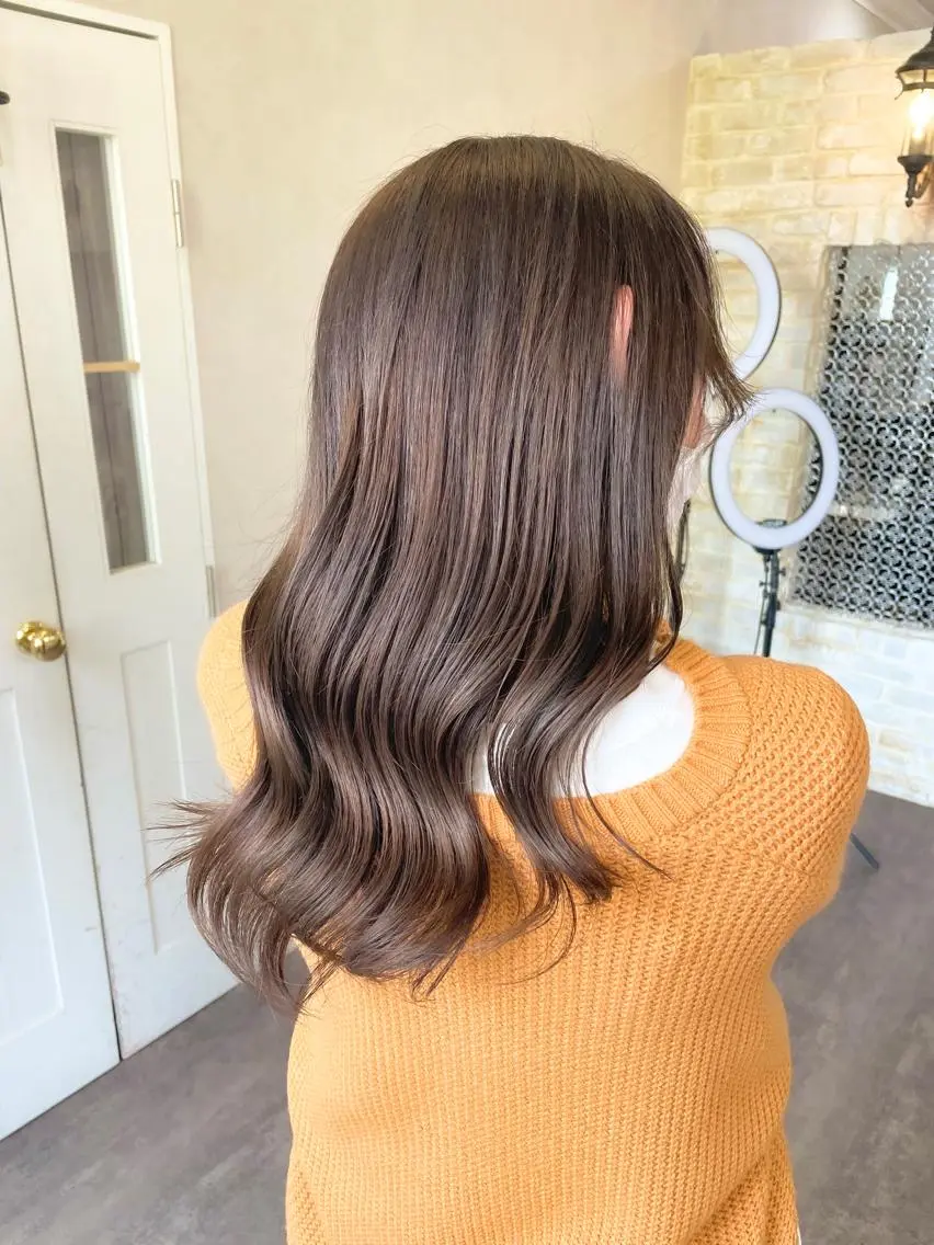 3回目まで✨似合わせカット✂︎＋透明感カラー＋うる艶トリートメント💛✨の写真