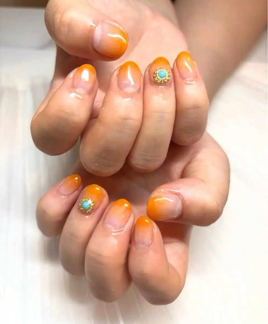 グラデーションの写真