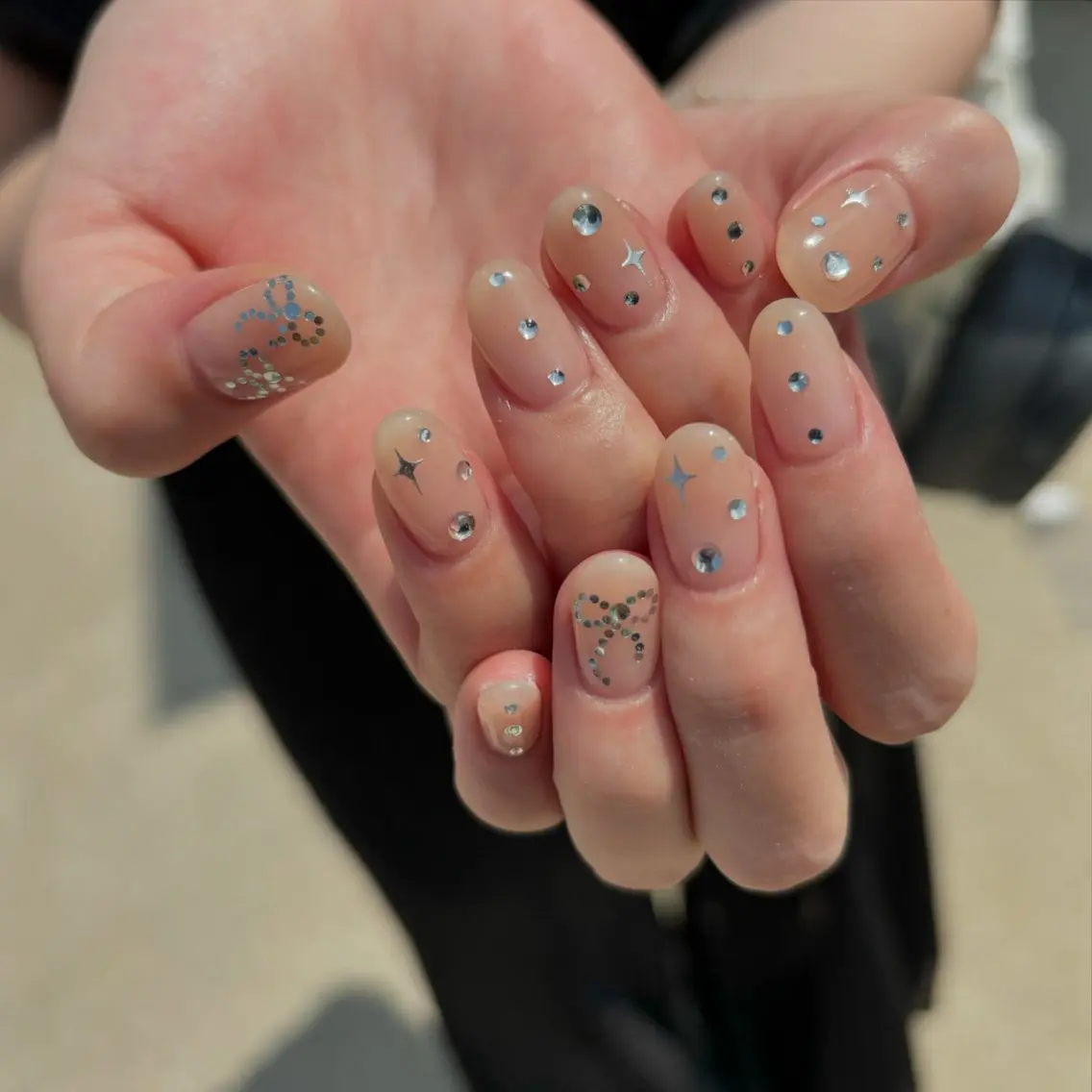 ネイル ハンドネイル Sea  nail by emaのネイルデザイン