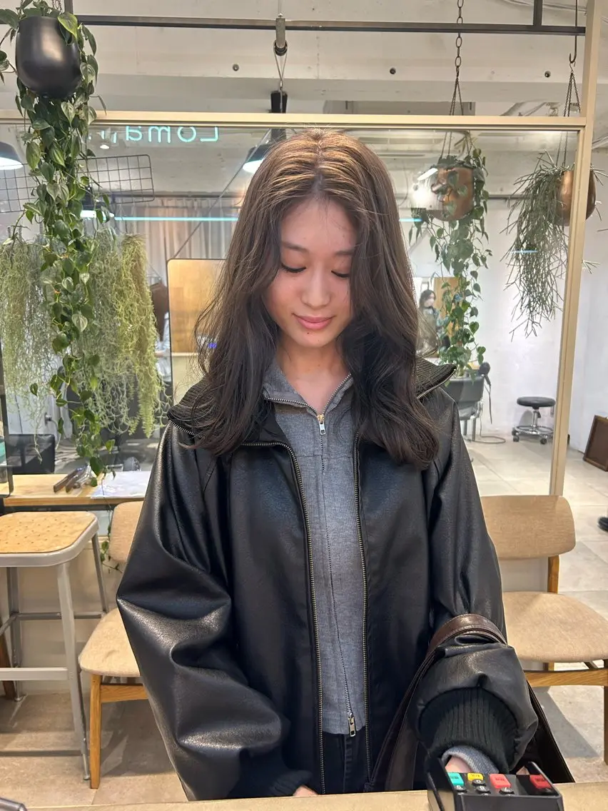 ミディアム カラー カット ヘアカラー トリートメント ❕マンツーマン施術❕ 🍊Moemiのヘアスタイル