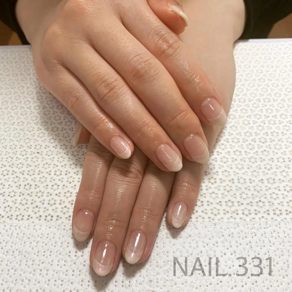 ネイル フレンチネイル Nail 331のネイルデザイン