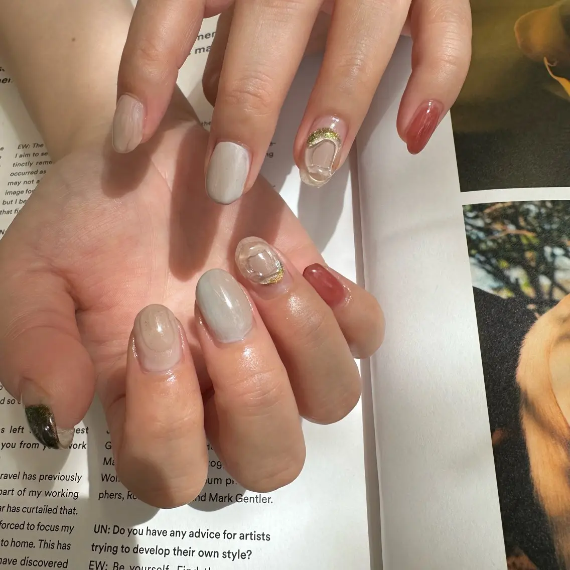ネイル ぷっくりネイル cocoro nail salonのネイルデザイン