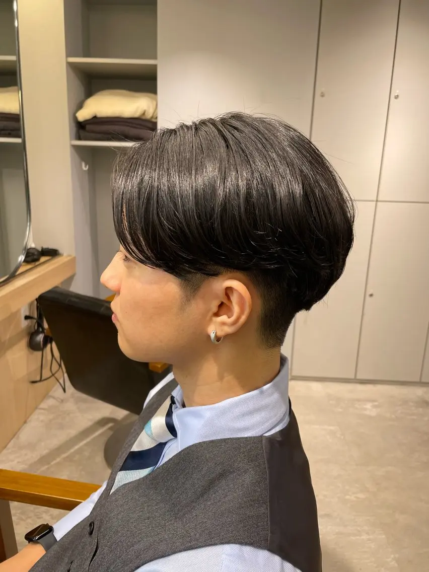 パーマ メンズ カット パーマ マエダ リョウのヘアスタイル