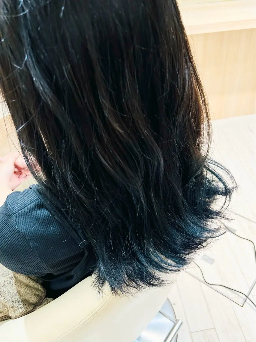 ロング カラー カット ヘアカラー 🍓後藤 はるな🍓のヘアスタイル