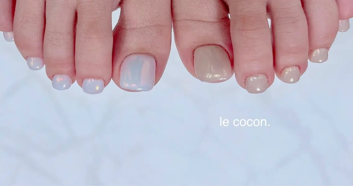 ネイル フットネイル le_cocon. nailのネイルデザイン