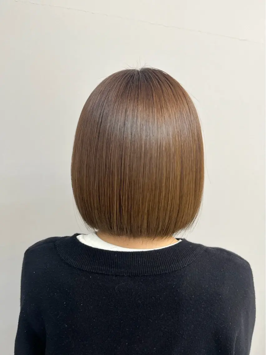 ショート 縮毛矯正 縮毛矯正 中山 達斗のヘアスタイル