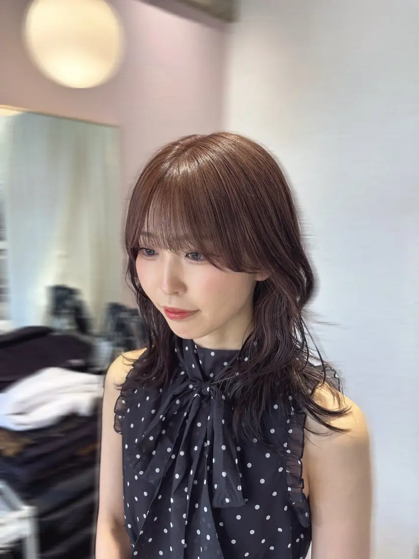 カラー ヘアカラー ブリーチカラー/茨木 𝙨𝙖𝙠𝙞💚のヘアスタイル