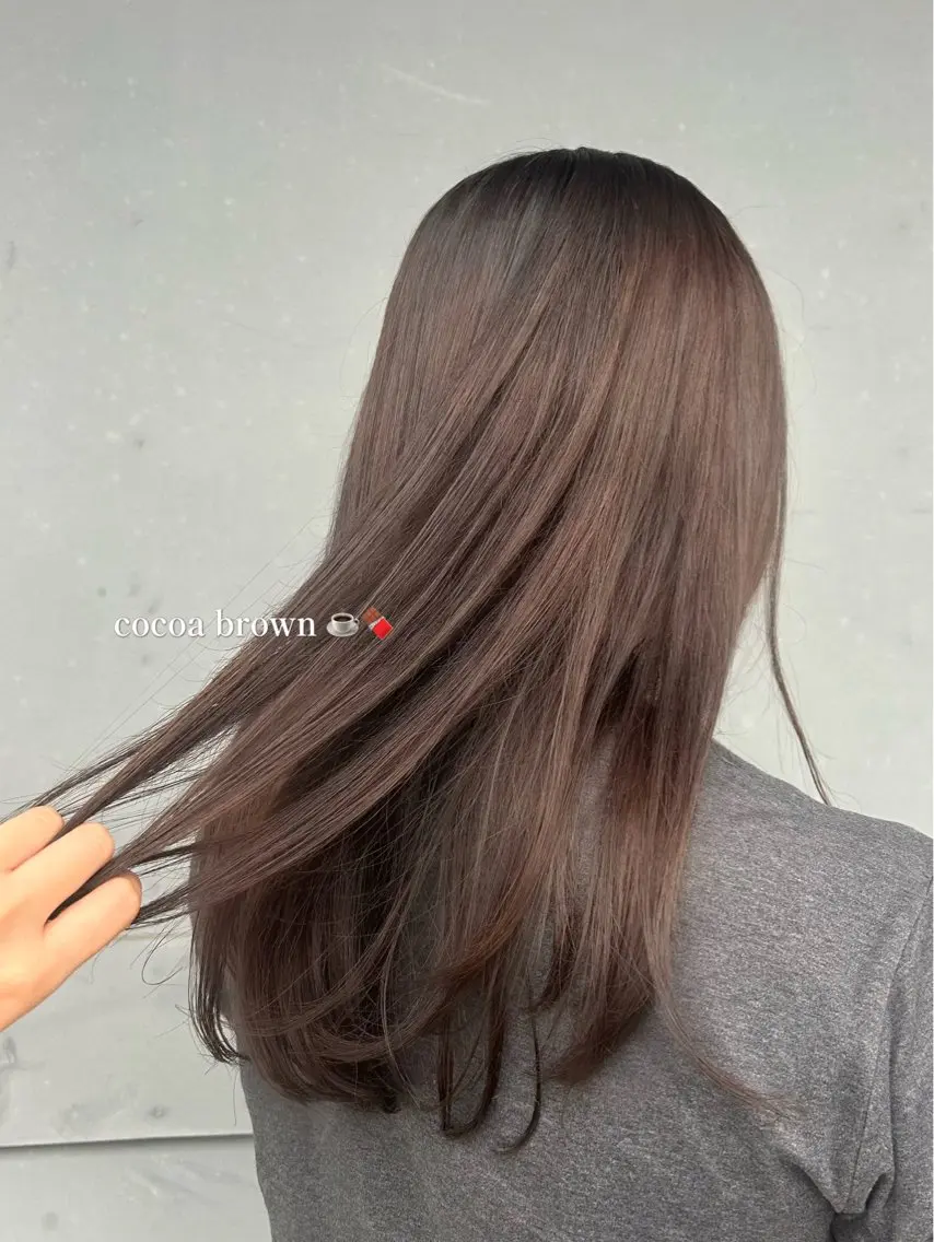 カラー 黒髪 透明感カラー カラーモデル募集中 /bona.Yuzuのヘアスタイル
