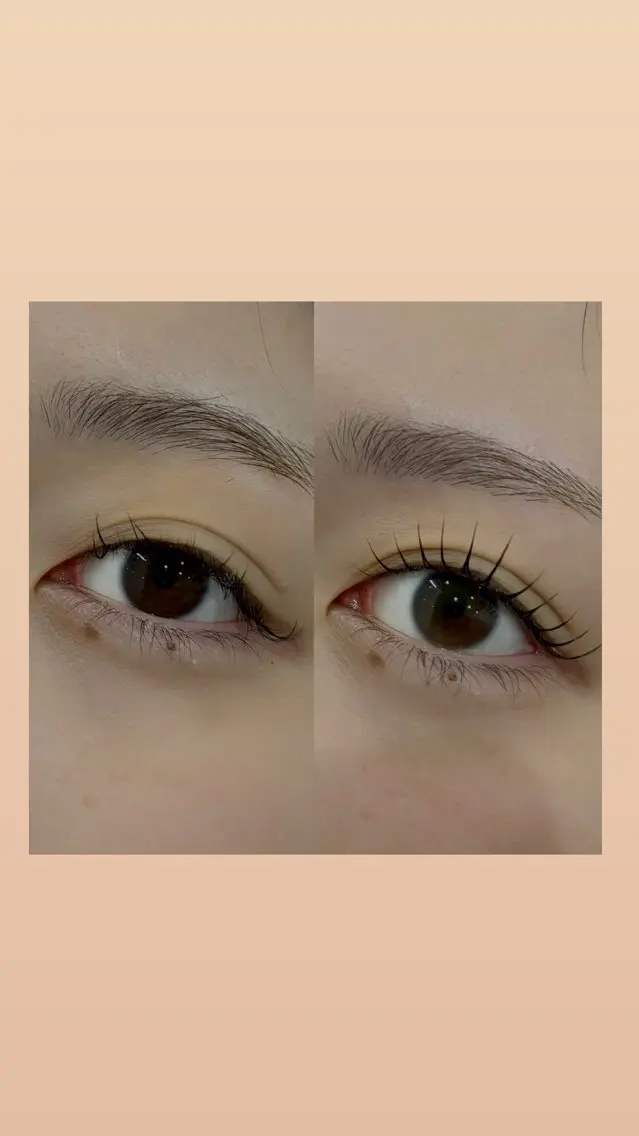 ケアラッシュリフト💞マツパ上💞の写真