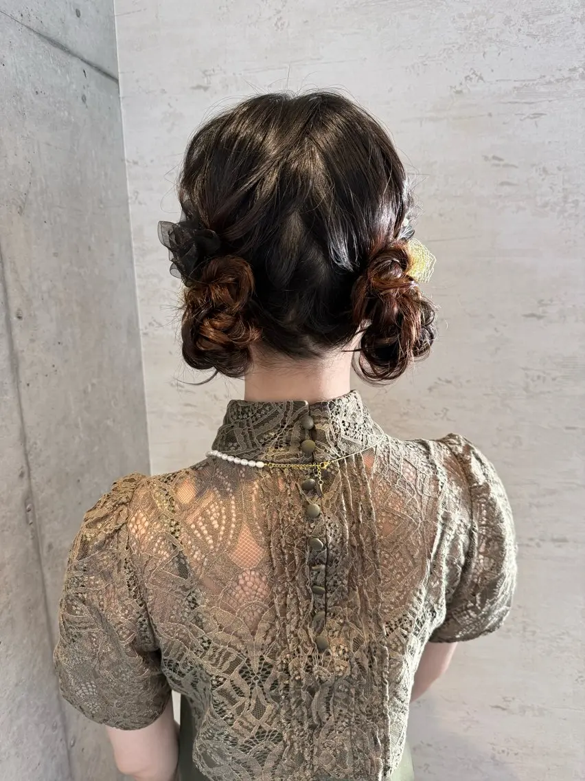 ヘアアレンジ 🎀ヘアセット/艶髪 /はやしほのか🎀のヘアスタイル
