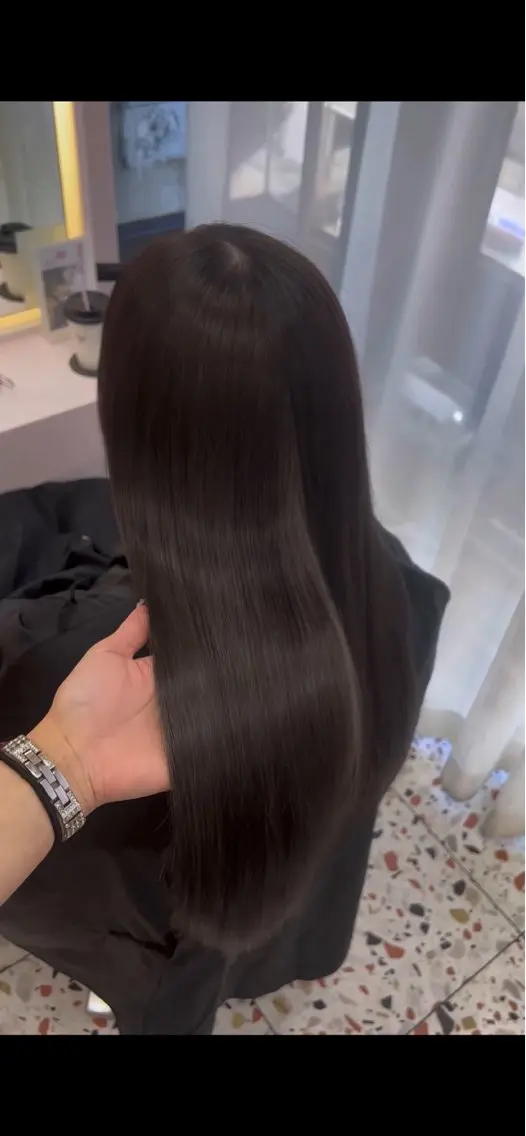 ロング カラー ブルーカラー ケアカラー グレージュ ラベンダーカラー 小顔カット カット ヘアカラー トリートメント 表参道/ワンホンヘア SAAYA🖤のヘアスタイル
