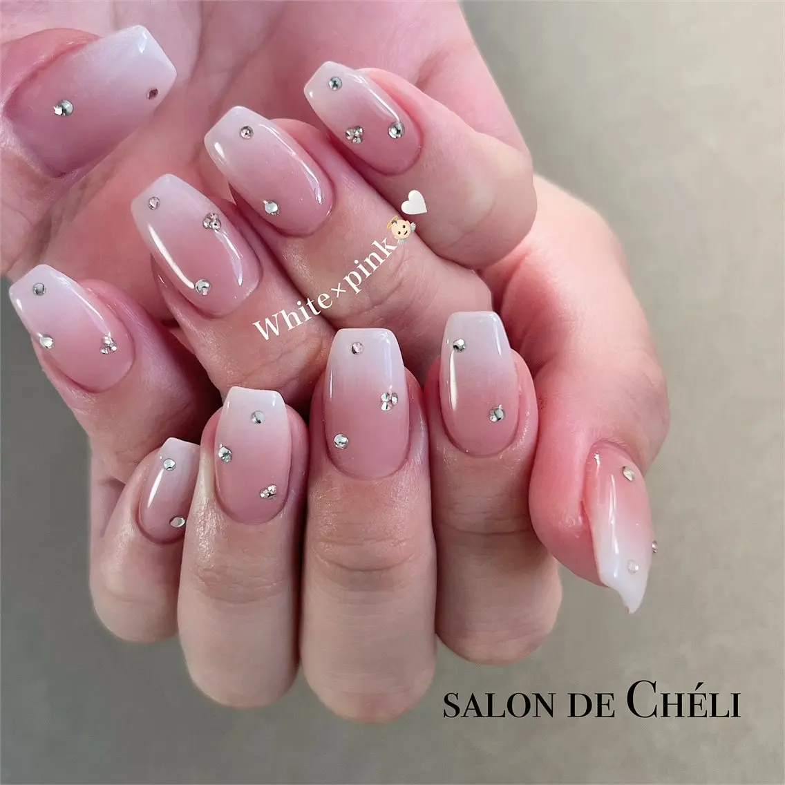 ネイル 春ネイル ハンドネイル salon de Cheliのネイルデザイン