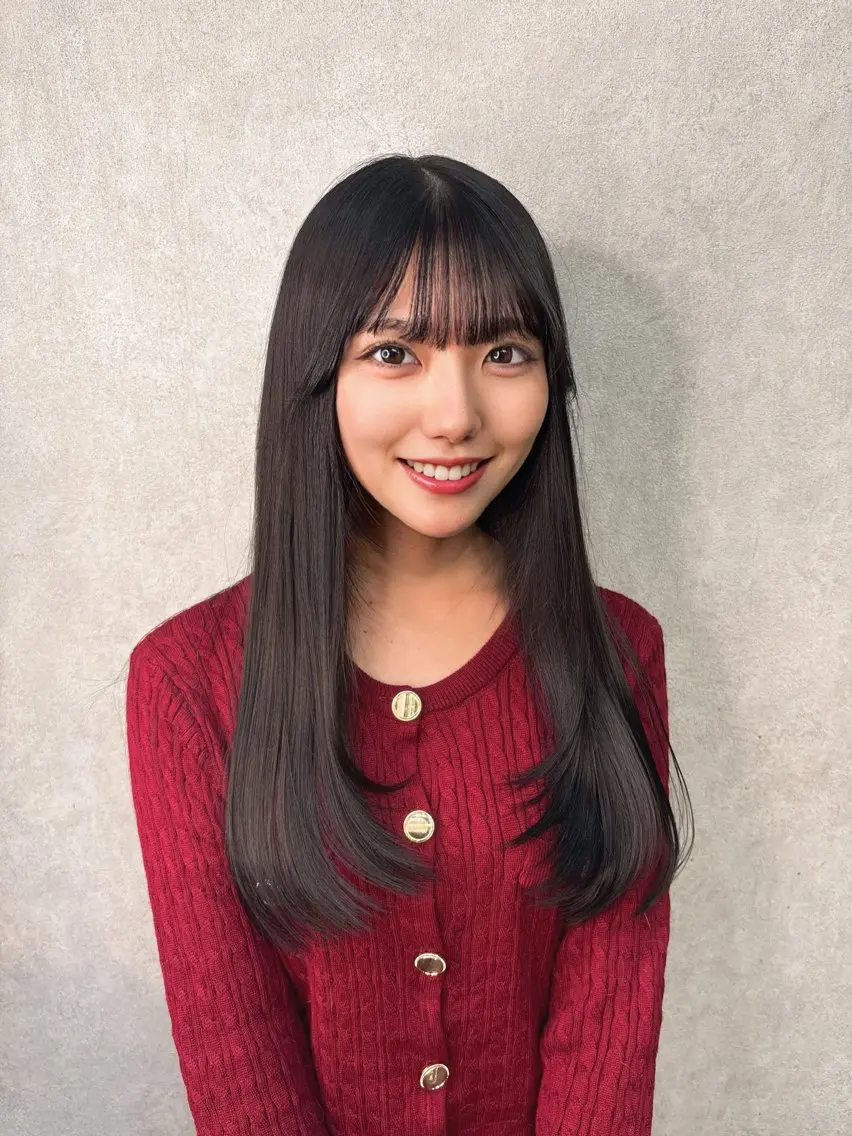 セミロング 高橋駿太/髪質改善/ 表参道/カットモデルのヘアスタイル