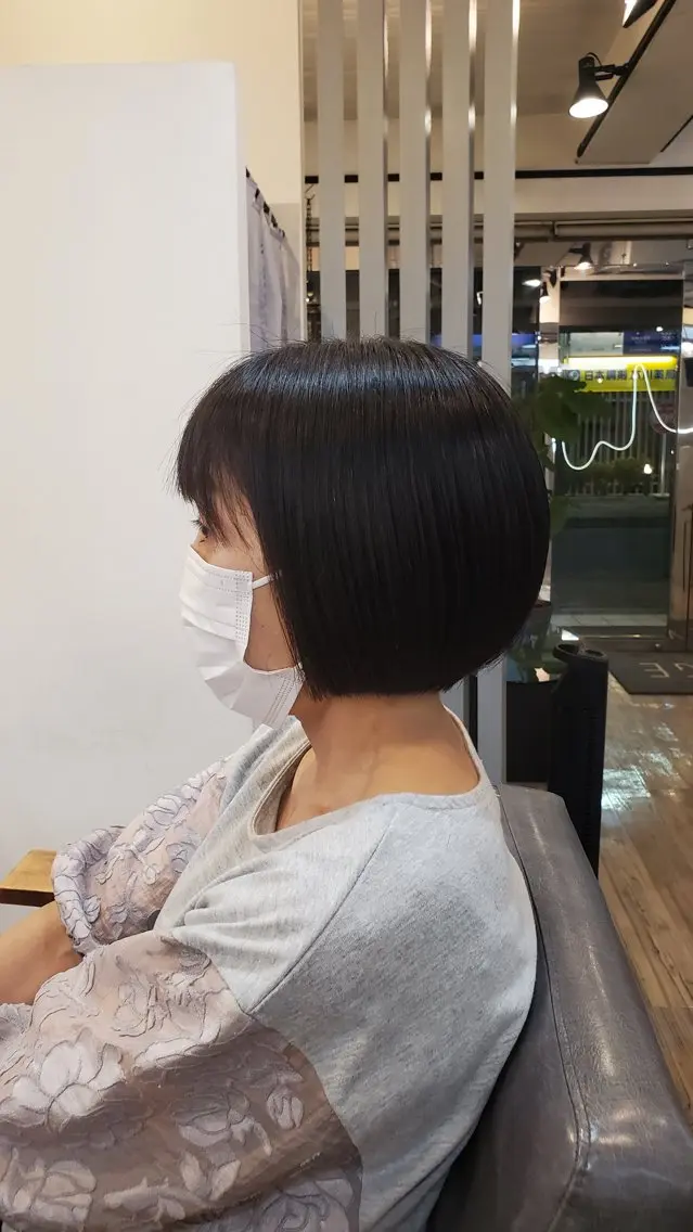 ショート 山上 優奈のヘアスタイル