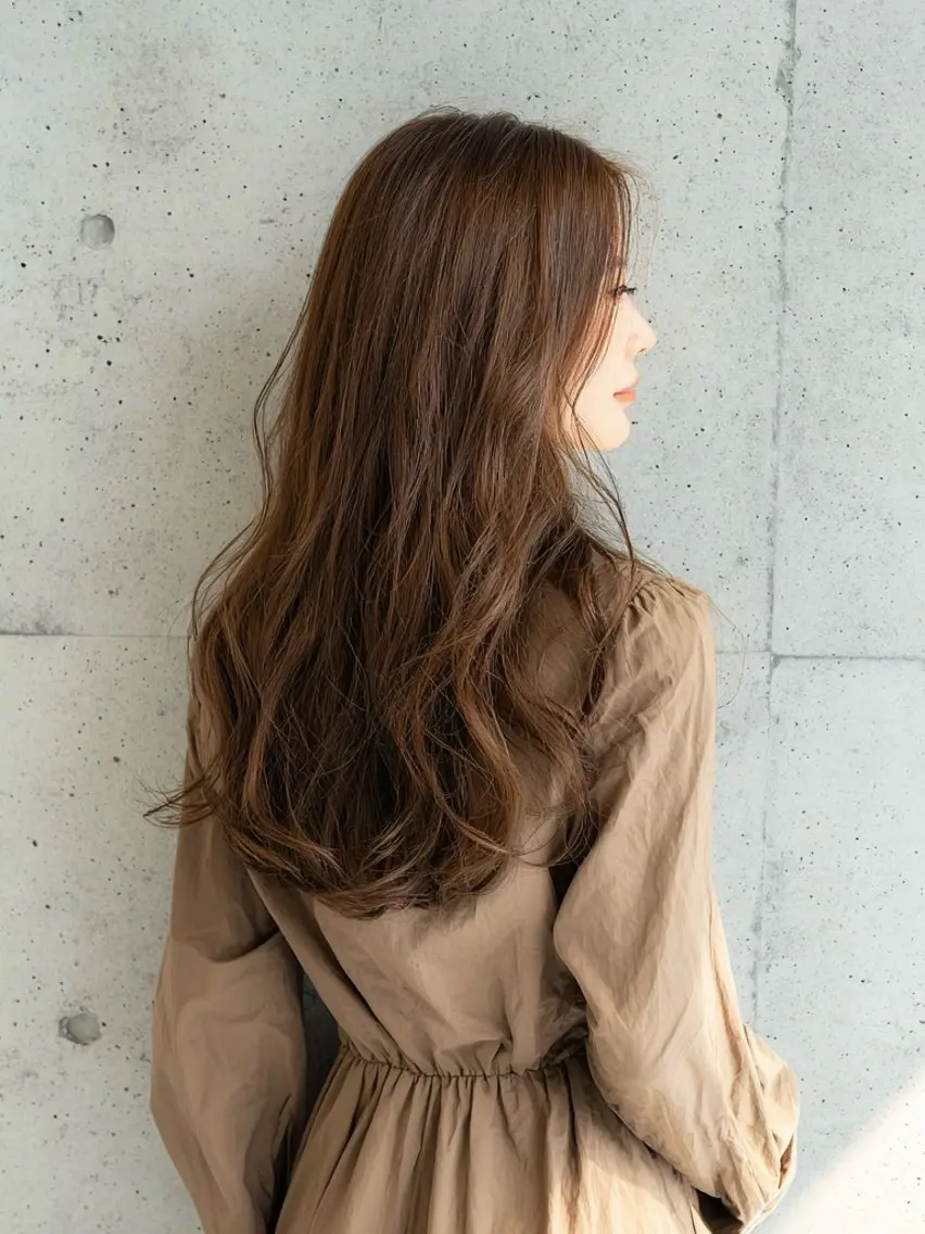 セミロング カラー ヘアカラー トリートメント 池袋/カラー特化🎨 ロング料金なし🩵のヘアスタイル