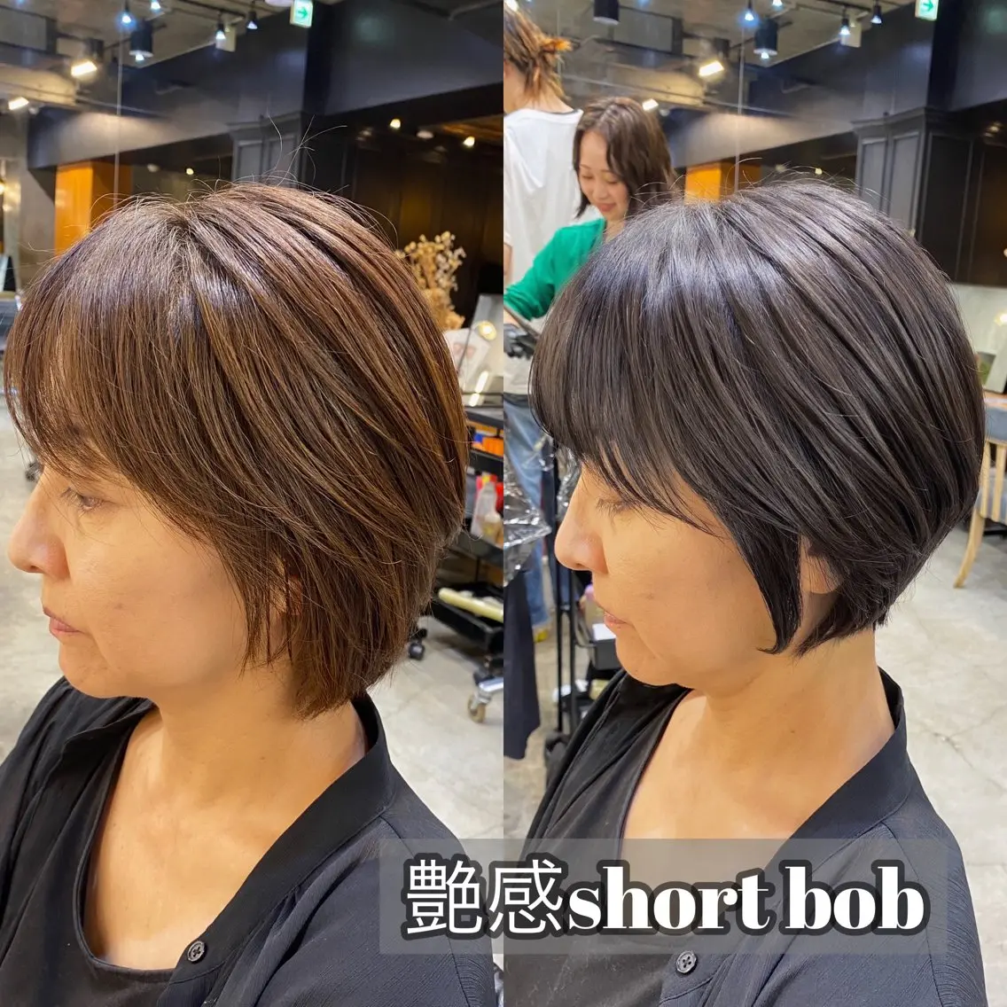 ショート カラー カット ヘアカラー トリートメント 透明感カラー🌿 グレージュ🐺陽介のヘアスタイル