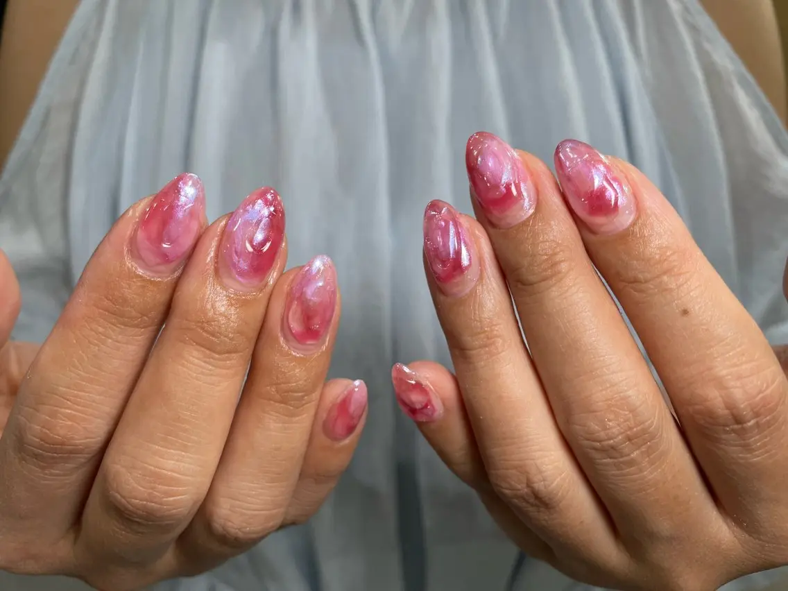 ネイル ハンドネイル Cleo 名古屋駅店 🖤Seraのネイルデザイン