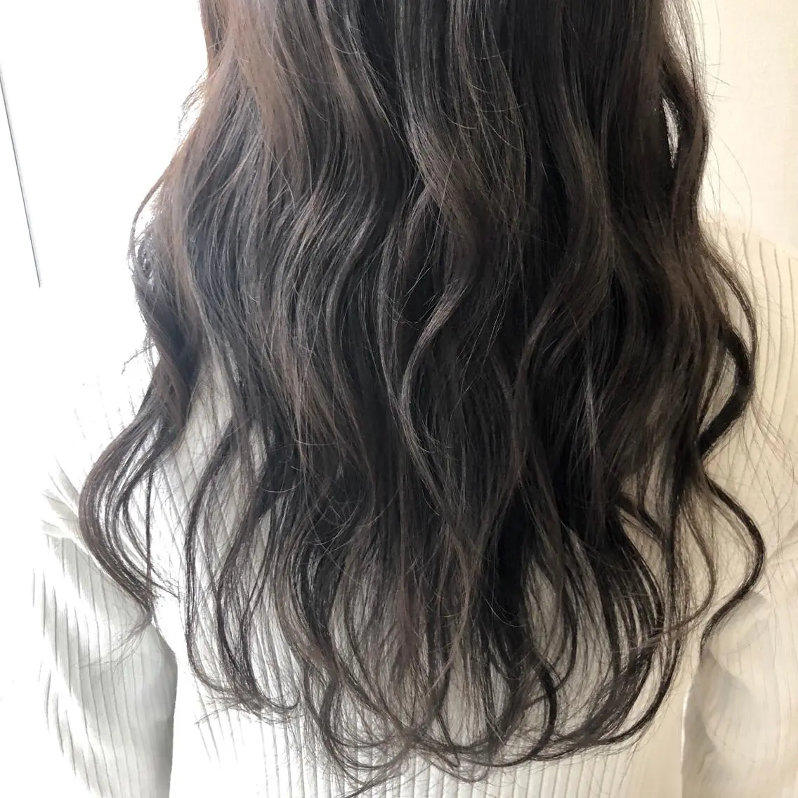 ロング カラー 菅沢 奈生のヘアスタイル